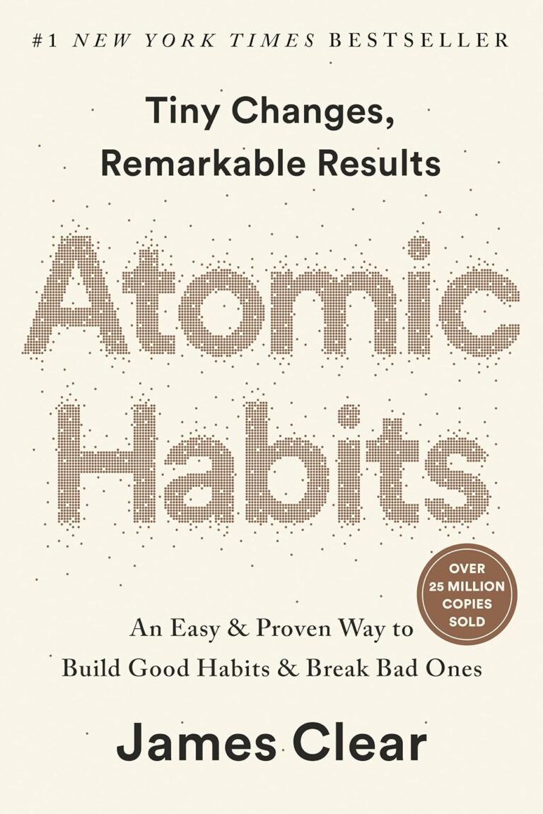Buchcover: Atomic Habits (engl.)